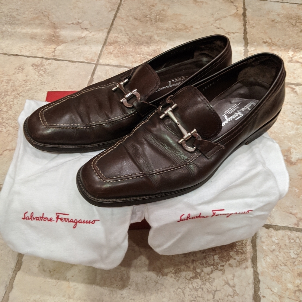 Salvatore Ferragamo Men's Loafers 10.5 EE